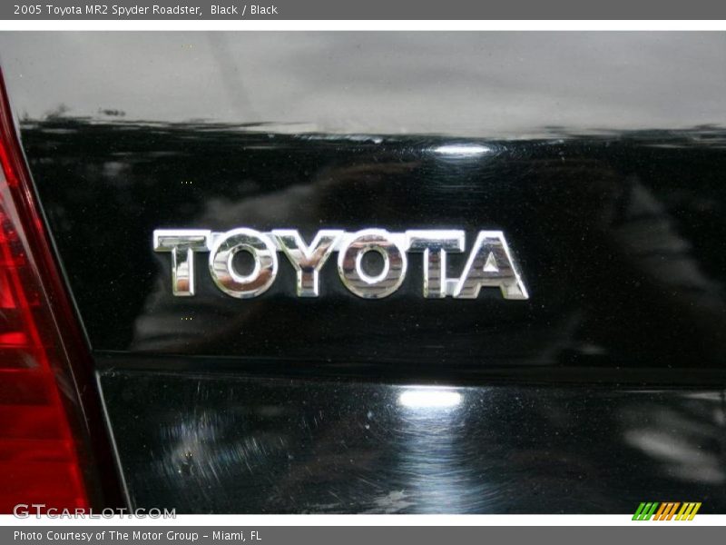 Black / Black 2005 Toyota MR2 Spyder Roadster