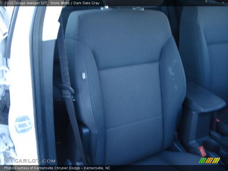 Stone White / Dark Slate Gray 2010 Dodge Avenger SXT