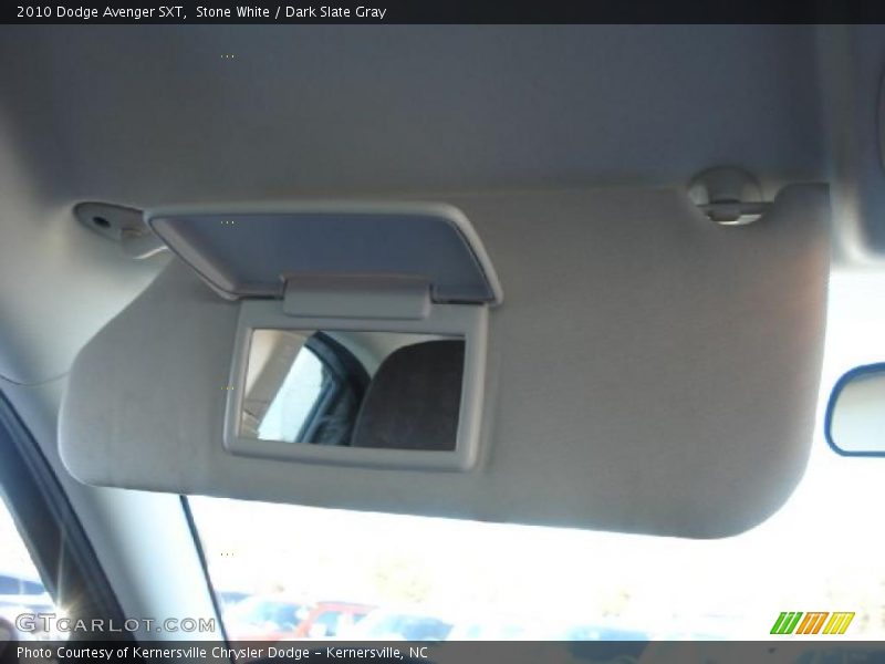 Stone White / Dark Slate Gray 2010 Dodge Avenger SXT