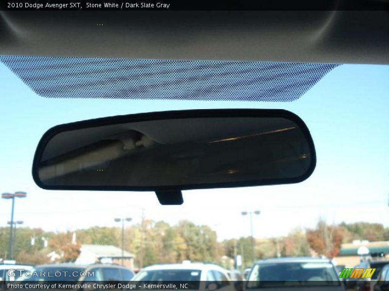 Stone White / Dark Slate Gray 2010 Dodge Avenger SXT