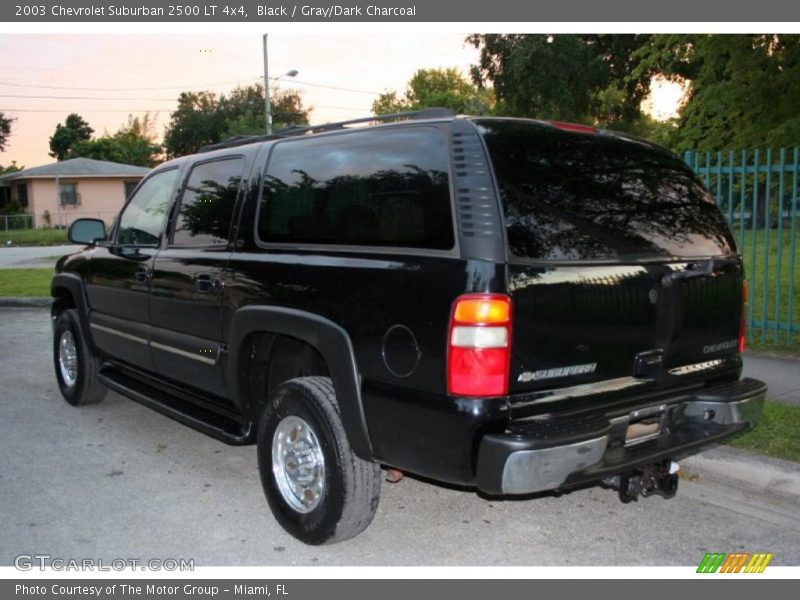Black / Gray/Dark Charcoal 2003 Chevrolet Suburban 2500 LT 4x4
