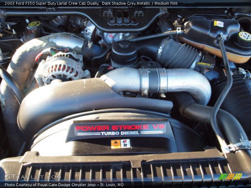  2003 F350 Super Duty Lariat Crew Cab Dually Engine - 6.0 Liter OHV 32V Power Stroke Turbo Diesel V8