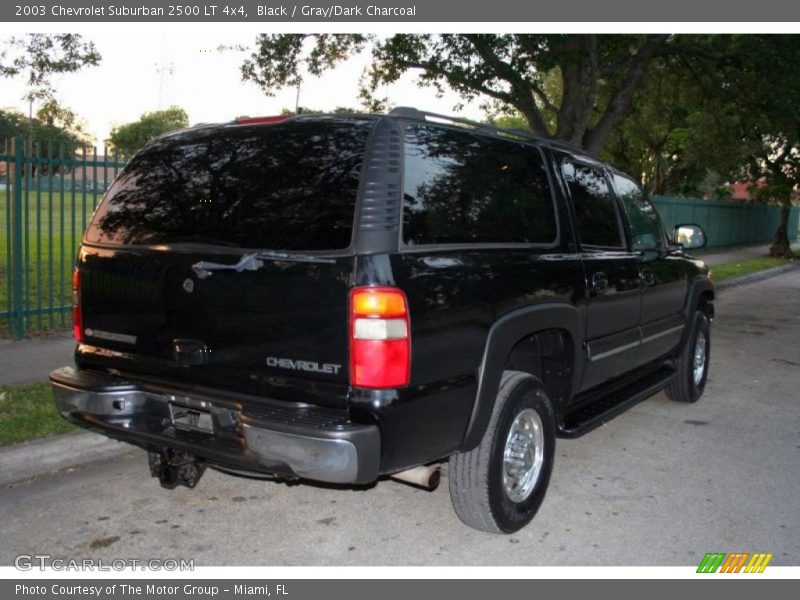 Black / Gray/Dark Charcoal 2003 Chevrolet Suburban 2500 LT 4x4