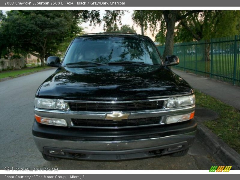 Black / Gray/Dark Charcoal 2003 Chevrolet Suburban 2500 LT 4x4