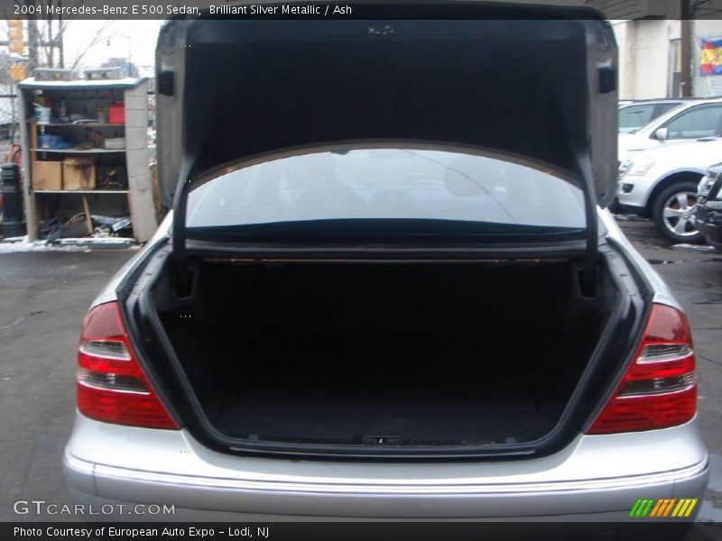 Brilliant Silver Metallic / Ash 2004 Mercedes-Benz E 500 Sedan