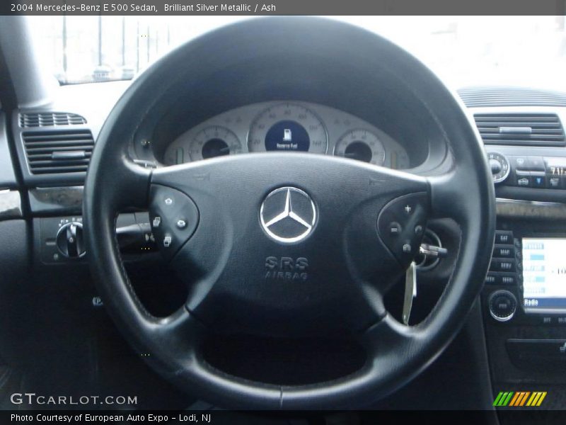 Brilliant Silver Metallic / Ash 2004 Mercedes-Benz E 500 Sedan