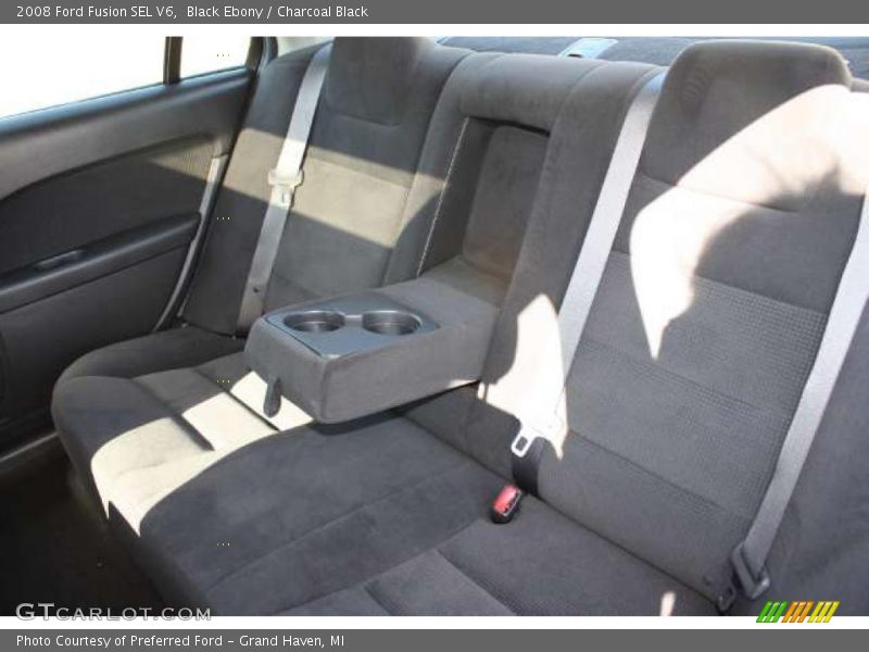 Black Ebony / Charcoal Black 2008 Ford Fusion SEL V6