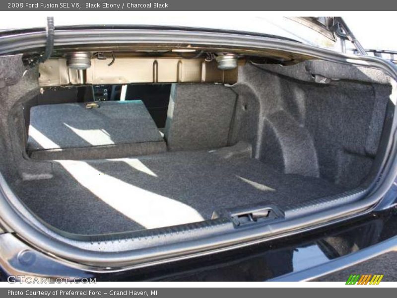 Black Ebony / Charcoal Black 2008 Ford Fusion SEL V6