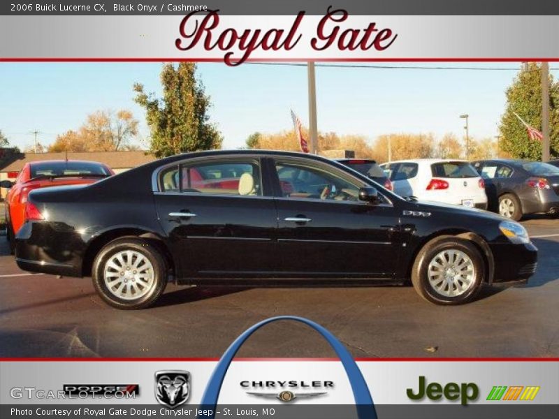 Black Onyx / Cashmere 2006 Buick Lucerne CX