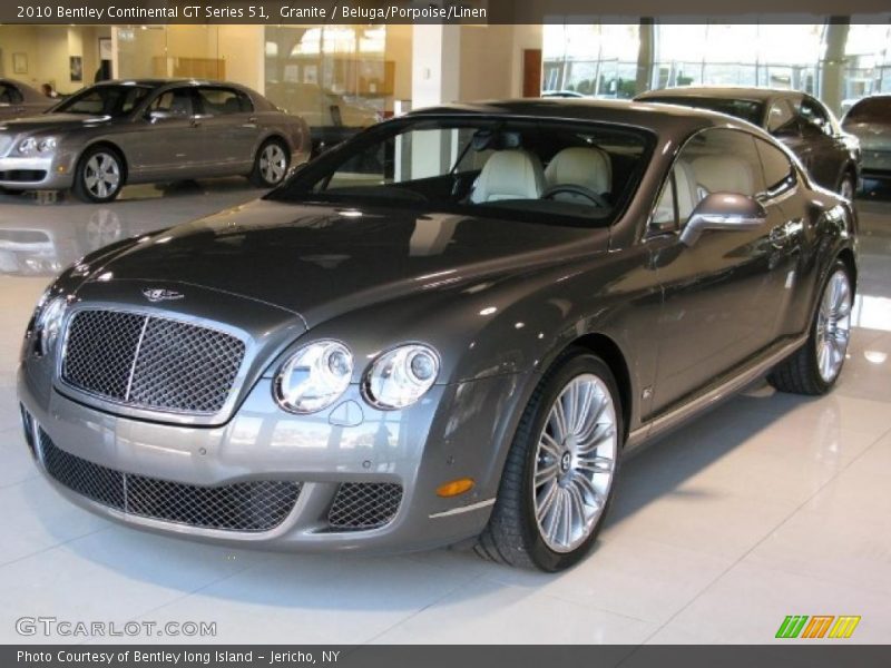 Granite / Beluga/Porpoise/Linen 2010 Bentley Continental GT Series 51