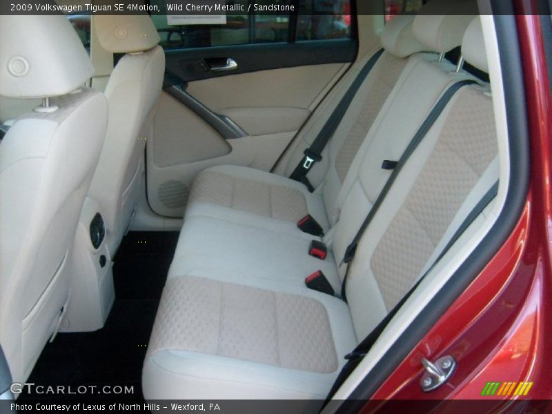  2009 Tiguan SE 4Motion Sandstone Interior