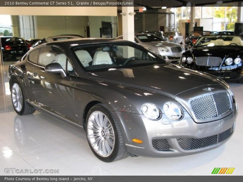 Granite / Beluga/Porpoise/Linen 2010 Bentley Continental GT Series 51