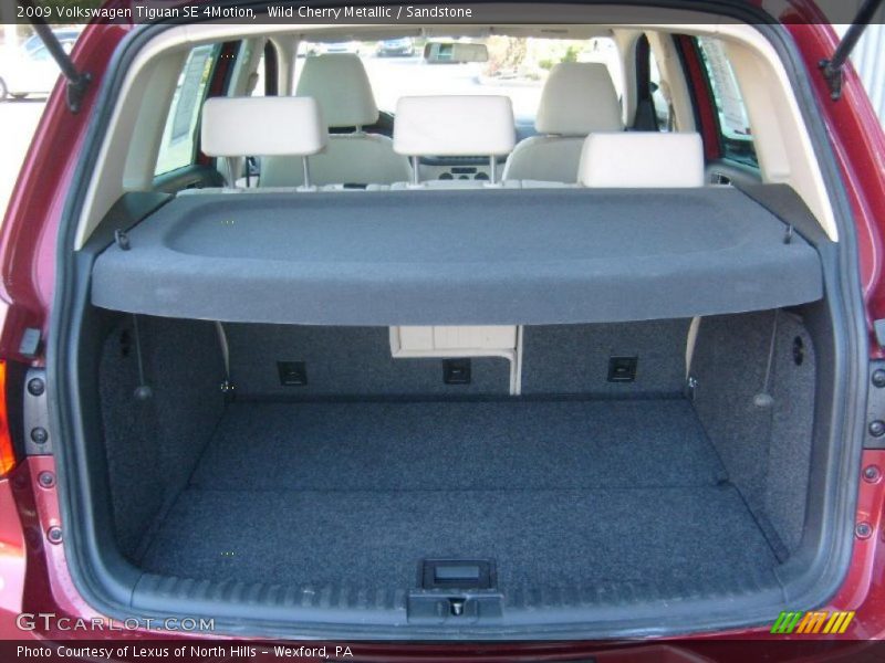  2009 Tiguan SE 4Motion Trunk