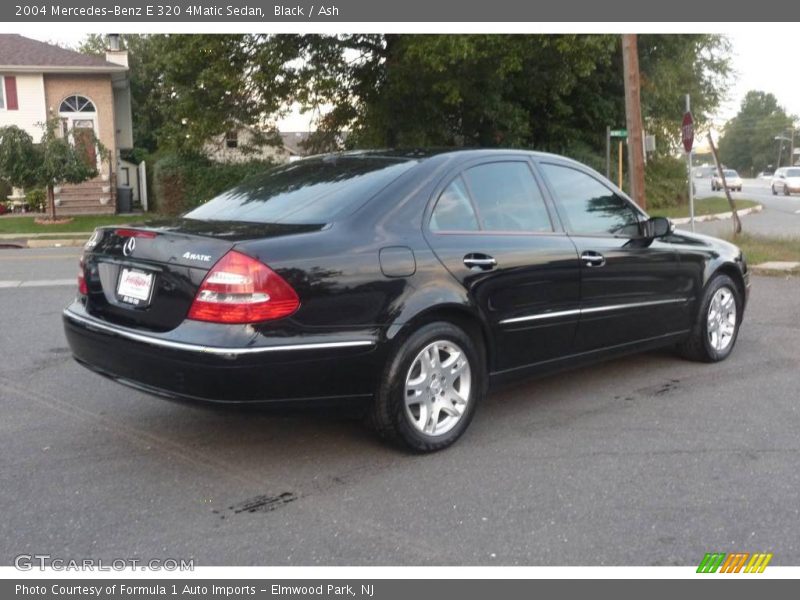 Black / Ash 2004 Mercedes-Benz E 320 4Matic Sedan