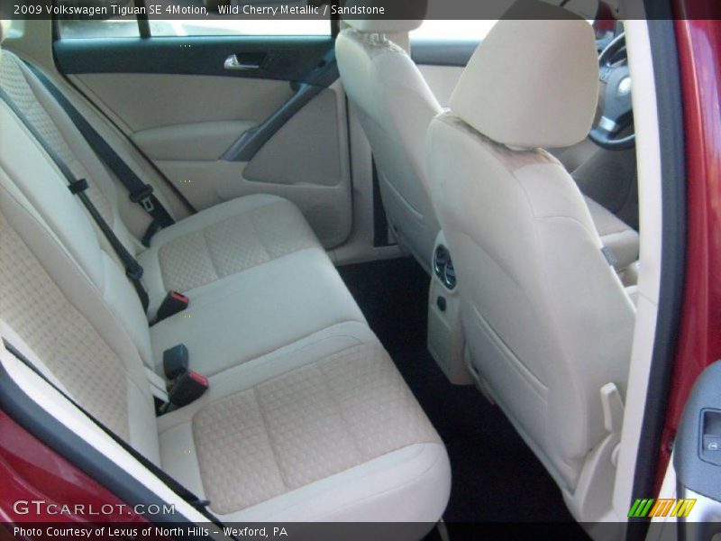  2009 Tiguan SE 4Motion Sandstone Interior