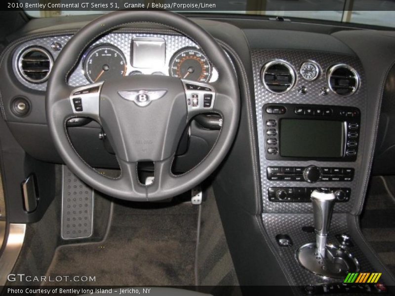 Granite / Beluga/Porpoise/Linen 2010 Bentley Continental GT Series 51