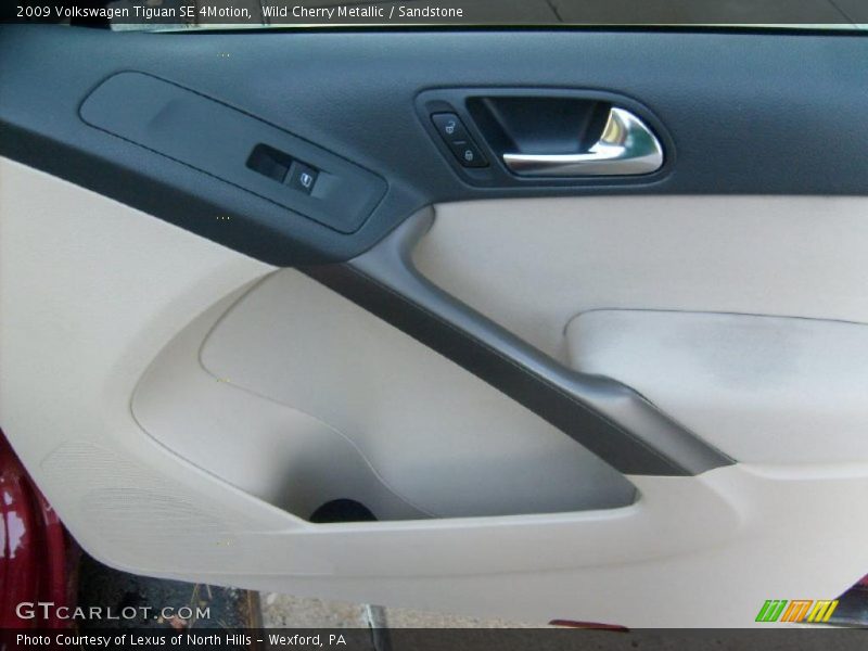 Door Panel of 2009 Tiguan SE 4Motion