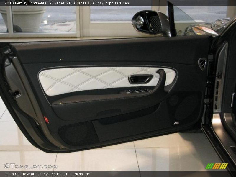 Granite / Beluga/Porpoise/Linen 2010 Bentley Continental GT Series 51