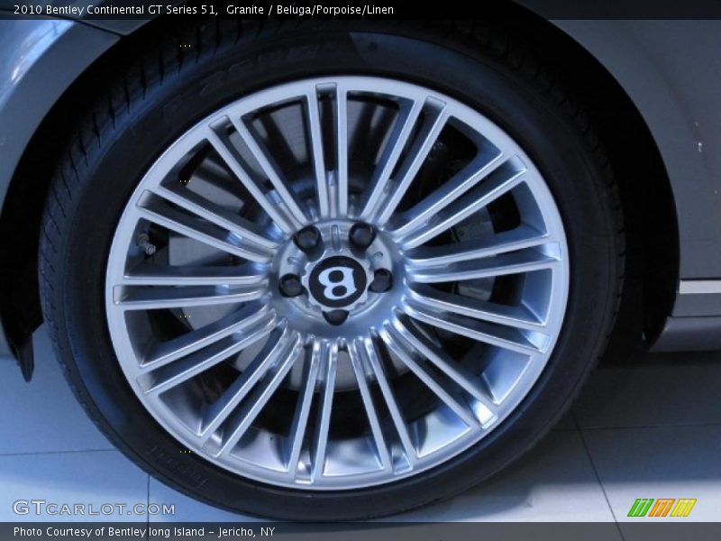 Granite / Beluga/Porpoise/Linen 2010 Bentley Continental GT Series 51