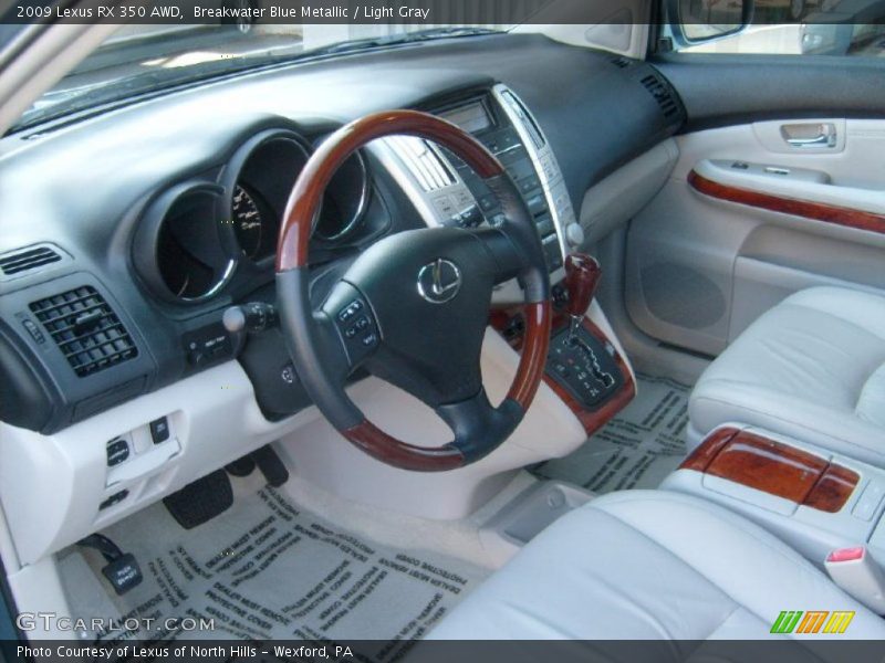 Light Gray Interior - 2009 RX 350 AWD 