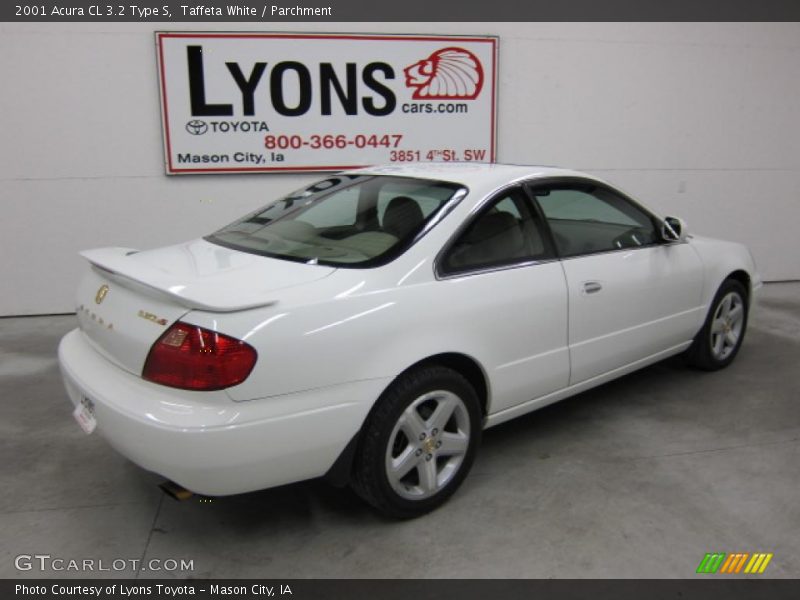 Taffeta White / Parchment 2001 Acura CL 3.2 Type S