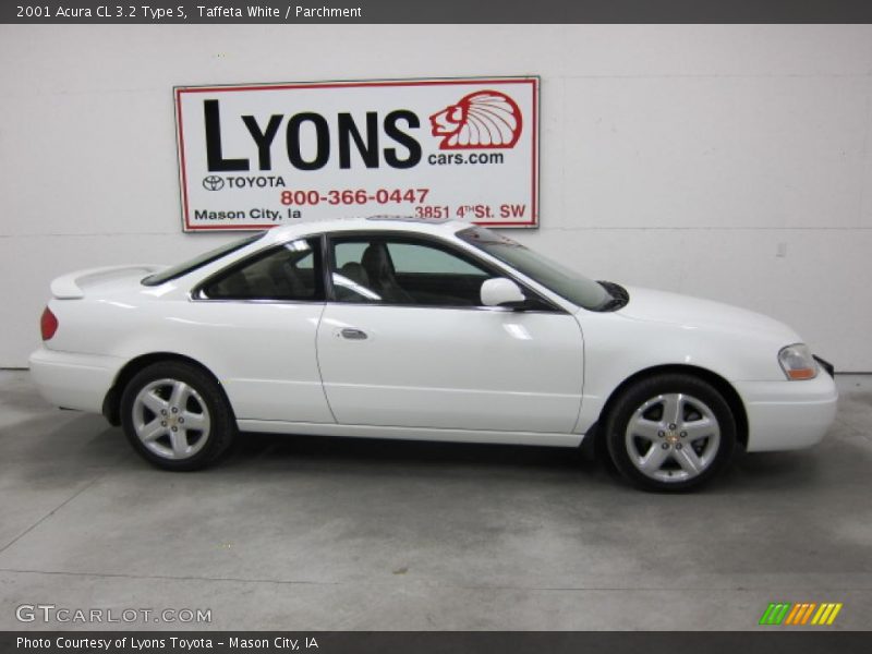 Taffeta White / Parchment 2001 Acura CL 3.2 Type S