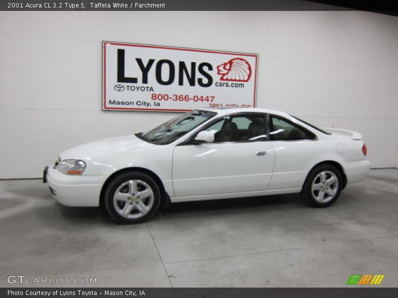 Taffeta White / Parchment 2001 Acura CL 3.2 Type S