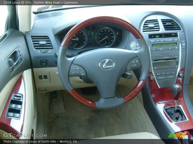 Dashboard of 2008 ES 350