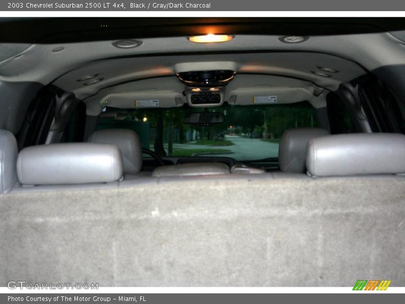 Black / Gray/Dark Charcoal 2003 Chevrolet Suburban 2500 LT 4x4