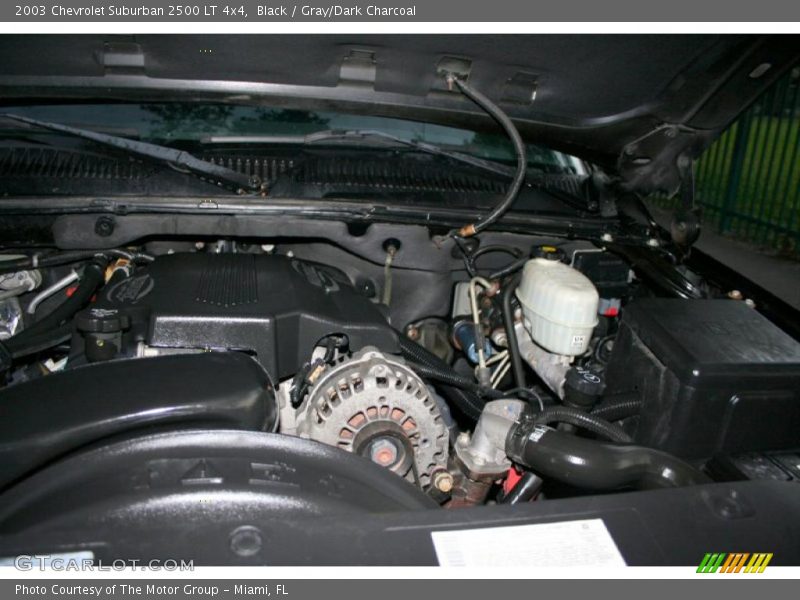 Black / Gray/Dark Charcoal 2003 Chevrolet Suburban 2500 LT 4x4
