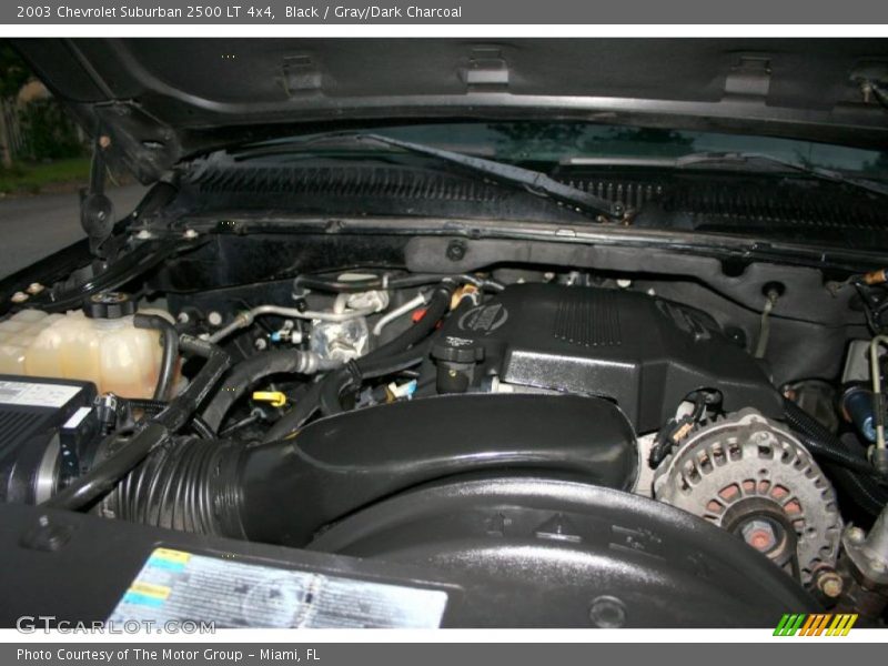 Black / Gray/Dark Charcoal 2003 Chevrolet Suburban 2500 LT 4x4