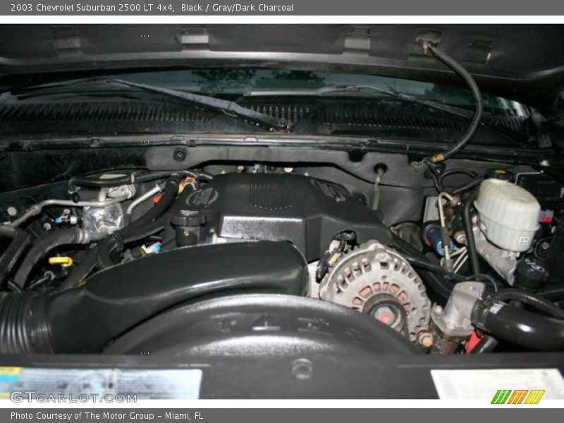 Black / Gray/Dark Charcoal 2003 Chevrolet Suburban 2500 LT 4x4