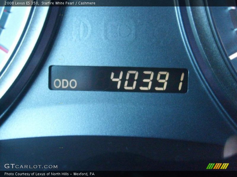 Starfire White Pearl / Cashmere 2008 Lexus ES 350