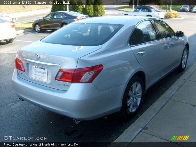 Tungsten Metallic / Black 2008 Lexus ES 350