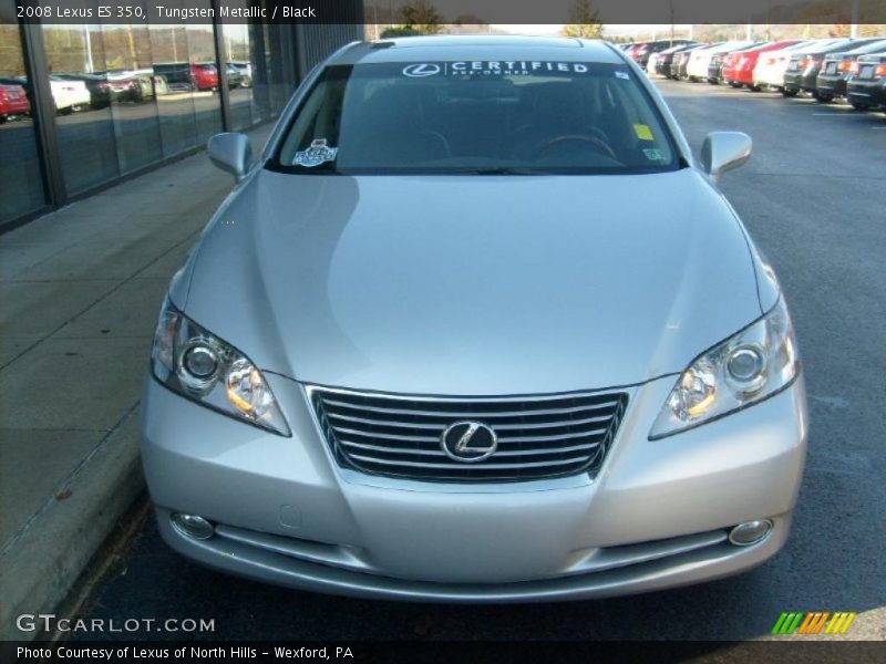 Tungsten Metallic / Black 2008 Lexus ES 350