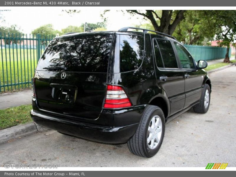 Black / Charcoal 2001 Mercedes-Benz ML 430 4Matic