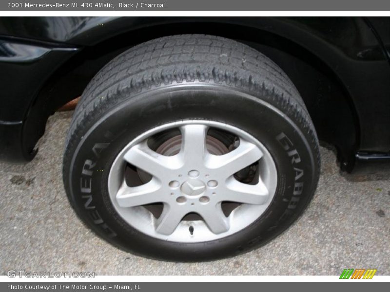 Black / Charcoal 2001 Mercedes-Benz ML 430 4Matic