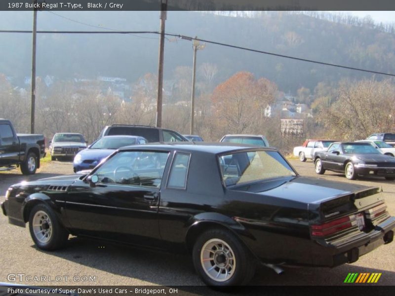 Black / Grey 1987 Buick Regal T-Type