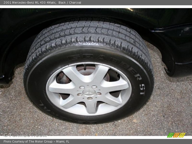 Black / Charcoal 2001 Mercedes-Benz ML 430 4Matic