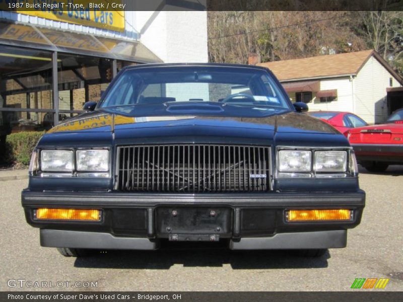 Black / Grey 1987 Buick Regal T-Type