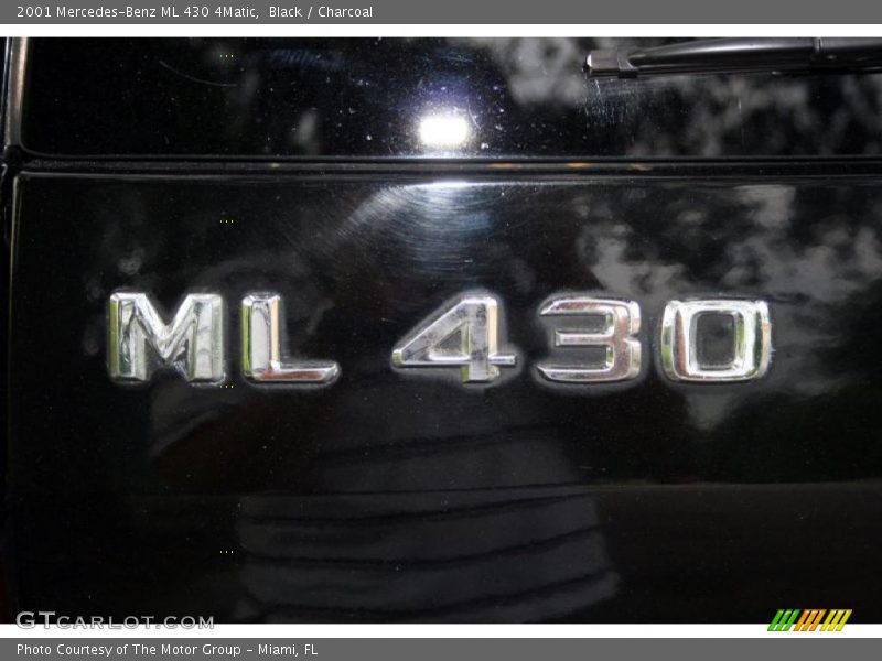Black / Charcoal 2001 Mercedes-Benz ML 430 4Matic