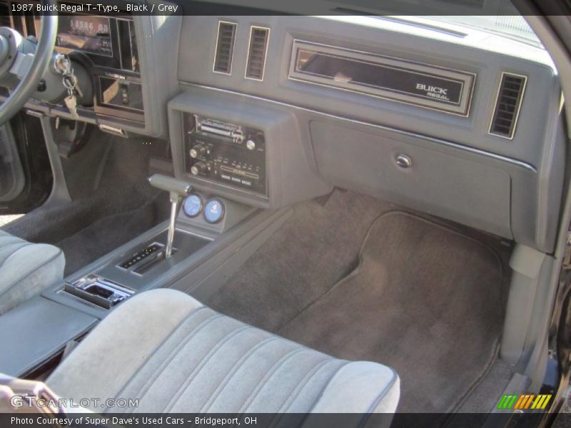 Dashboard of 1987 Regal T-Type