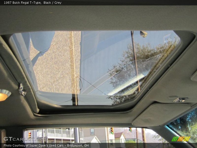 Sunroof of 1987 Regal T-Type