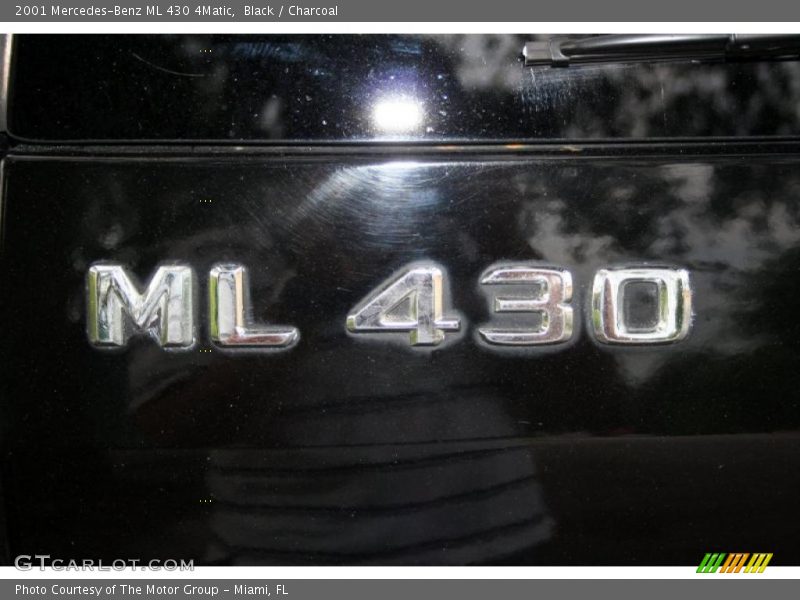 Black / Charcoal 2001 Mercedes-Benz ML 430 4Matic