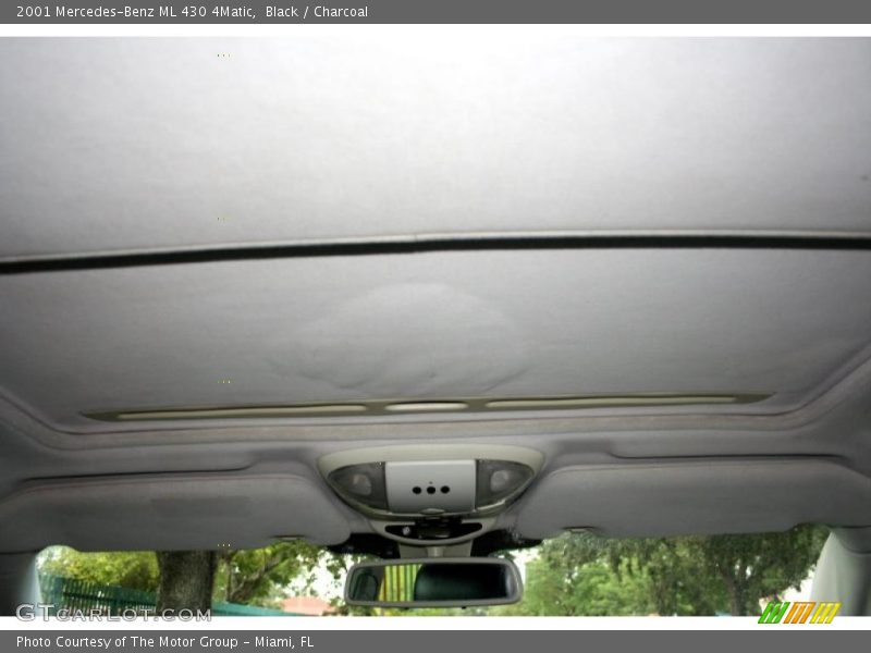Black / Charcoal 2001 Mercedes-Benz ML 430 4Matic