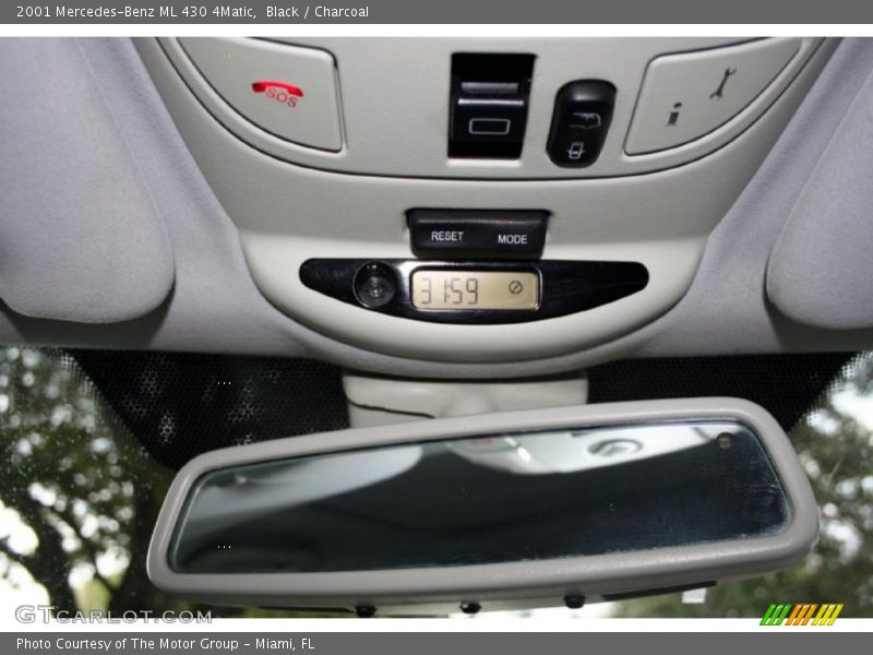 Black / Charcoal 2001 Mercedes-Benz ML 430 4Matic