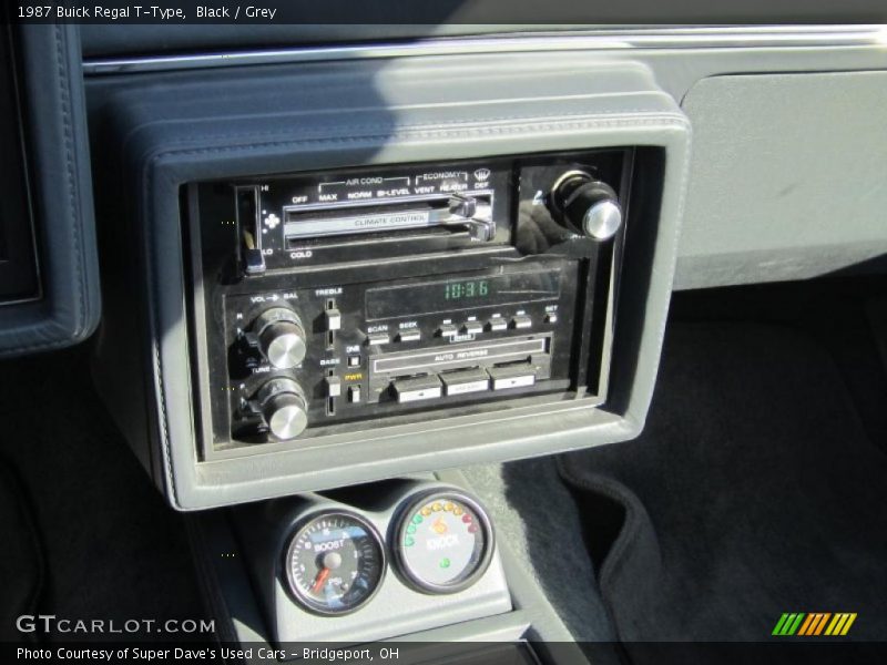 Controls of 1987 Regal T-Type