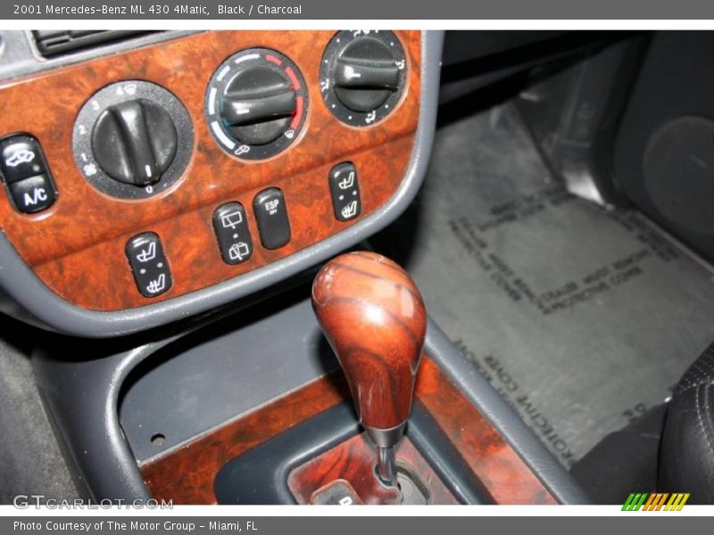 Black / Charcoal 2001 Mercedes-Benz ML 430 4Matic