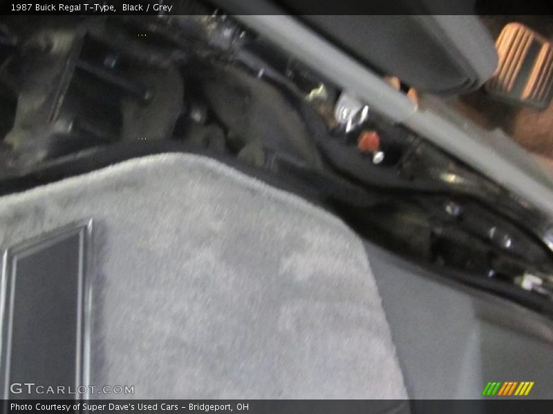 Black / Grey 1987 Buick Regal T-Type