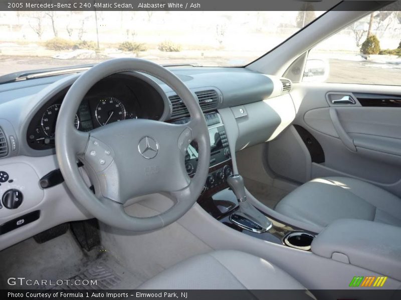 Alabaster White / Ash 2005 Mercedes-Benz C 240 4Matic Sedan